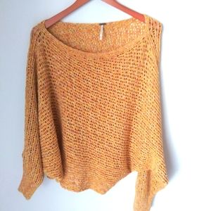 Free People chunky loose knit sweater size M